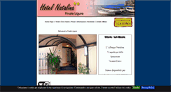 Desktop Screenshot of hotelnatalina.it